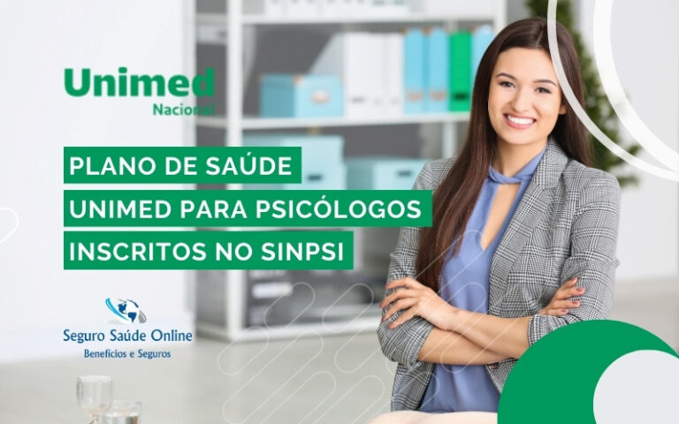 Tabela do Plano de Saúde Unimed para Psicólogos Inscritos no SINPSI